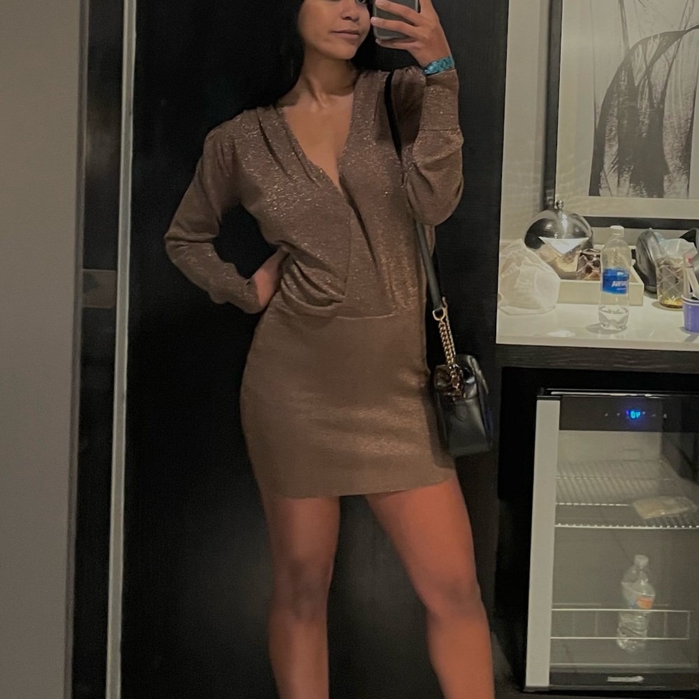 Revolve / superdown Brown Patry Dress